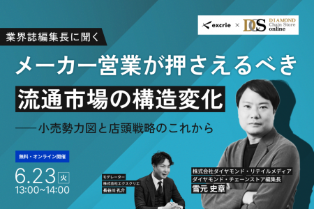 メーカー営業がおさえるべき流通市場の構造変化を、業 メーカー営業がおさえるべき流通市場の構造変化を、業