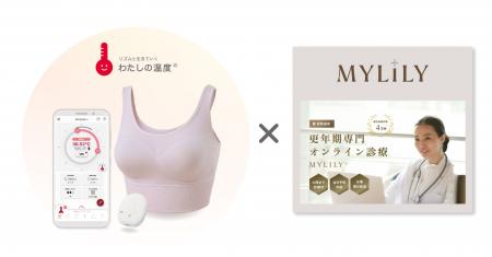 更年期専門オンライン診療プラットフォーム『MYLILY( 更年期専門オンライン診療プラットフォーム『MYLILY(