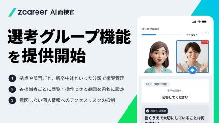 【ROXX】『Zキャリア AI面接官』において多拠点・他職 【ROXX】『Zキャリア AI面接官』において多拠点・他職
