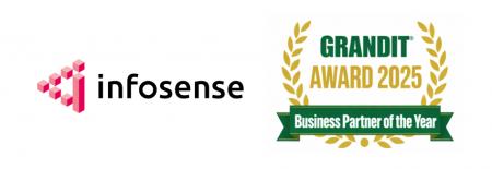 株式会社インフォセンス、GRANDIT AWARD 2025にて「Bu 株式会社インフォセンス、GRANDIT AWARD 2025にて「Bu