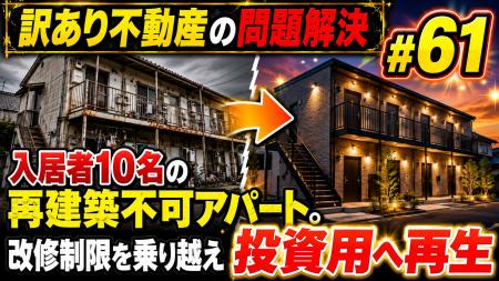 急増する「老朽化アパート問題」の解決策とは? 不動 急増する「老朽化アパート問題」の解決策とは? 不動