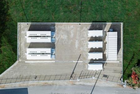 福岡県糸島市にてノーバル・ソーラーが開発した系統用 福岡県糸島市にてノーバル・ソーラーが開発した系統用