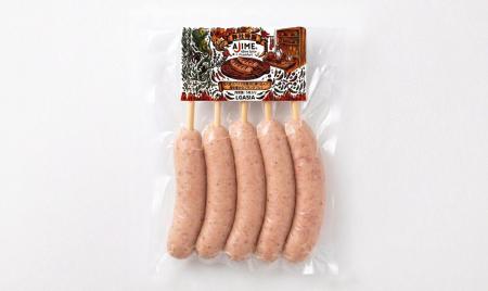 伝統野菜あじめこしょう入り 串付きフランクが夏のBBQ 伝統野菜あじめこしょう入り 串付きフランクが夏のBBQ