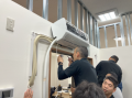 【島忠】2日間で施工技術を習得。一般向け「エアコン 【島忠】2日間で施工技術を習得。一般向け「エアコン