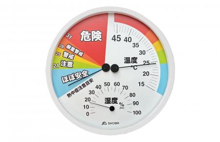 【夏の現場の熱中対策】温度・湿度・WBGTをひと目で確 【夏の現場の熱中対策】温度・湿度・WBGTをひと目で確