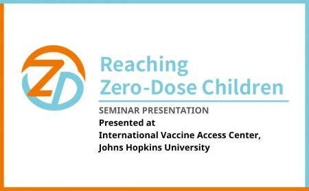 Reaching Zero-Dose Children代表・飯島由佳、ジョン Reaching Zero-Dose Children代表・飯島由佳、ジョン