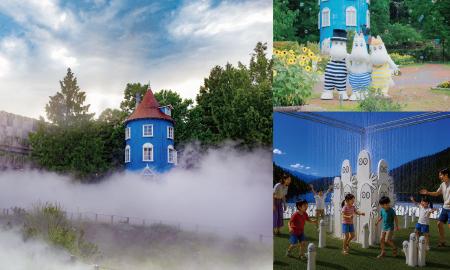 水しぶきの向こうに 笑顔はじける!ムーミンバレーパ 水しぶきの向こうに 笑顔はじける!ムーミンバレーパ