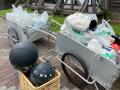 環境の日、唐津の離島・高島で全校児童13名が 環境の日、唐津の離島・高島で全校児童13名が