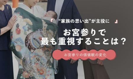 お宮参りで最も重視されるのは「家族の思い出」36.1% お宮参りで最も重視されるのは「家族の思い出」36.1%