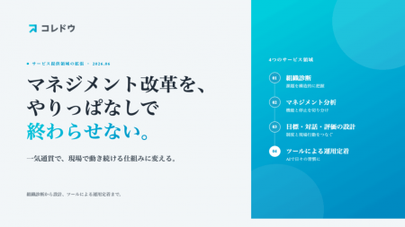 コレドウ株式会社、「マネジメント改革を、やりっぱな コレドウ株式会社、「マネジメント改革を、やりっぱな