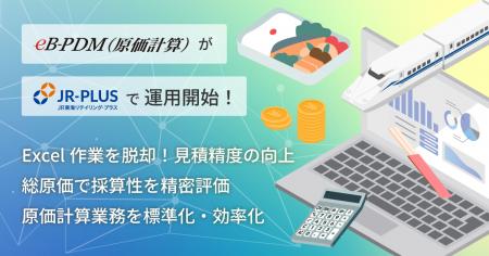 統合商品データベースeBASEと連携した総原価計算管理 統合商品データベースeBASEと連携した総原価計算管理