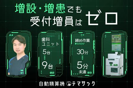【締め作業30分→5分未満】ユニット5台→9台へ増設、増 【締め作業30分→5分未満】ユニット5台→9台へ増設、増
