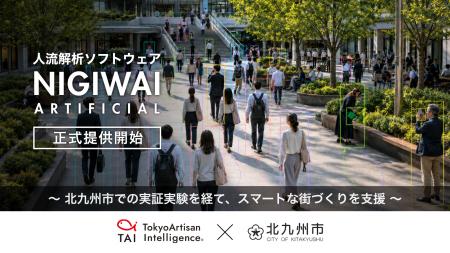 AIベンチャーTAI、AI人流解析ソフトウェア「NIGIWAI」 AIベンチャーTAI、AI人流解析ソフトウェア「NIGIWAI」