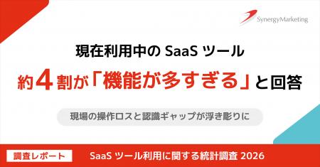 SaaS利用者の約4割が SaaS利用者の約4割が