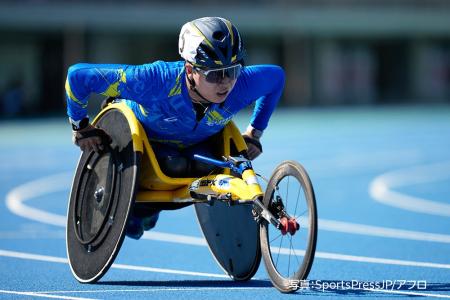 モリサワ所属の佐藤友祈選手が6月13日~14日開催の「W モリサワ所属の佐藤友祈選手が6月13日~14日開催の「W
