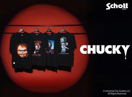 「Schott」から”CHUCKY Collection”発売! 「Schott」から”CHUCKY Collection”発売!