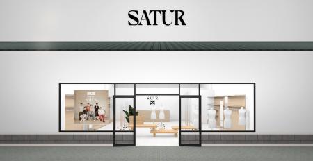 yutori、韓国発ブランド『SATUR』が7/2(木)から御殿 yutori、韓国発ブランド『SATUR』が7/2(木)から御殿