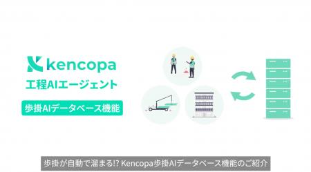 歩掛が自動で溜まる!? 建設AIエージェント企業KENCOPA 歩掛が自動で溜まる!? 建設AIエージェント企業KENCOPA