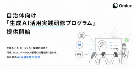 自治体向け「生成AI活用実践研修プログラム」の提供を 自治体向け「生成AI活用実践研修プログラム」の提供を
