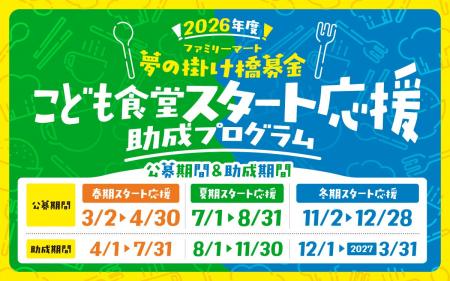こども食堂スタート応援助成、夏期受付開始「スマイル こども食堂スタート応援助成、夏期受付開始「スマイル