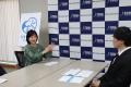 アンバサダーの伍代夏子氏が伍代夏子氏が「トキエア株 アンバサダーの伍代夏子氏が伍代夏子氏が「トキエア株