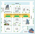 「Marunouchi Street Park 2026 Summer」にて、空調機 「Marunouchi Street Park 2026 Summer」にて、空調機