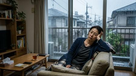 40~50代の約7割が梅雨時期の体調不良を実感 40~50代の約7割が梅雨時期の体調不良を実感