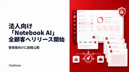 法人向け「Notebook」AIサービス、全ての顧客へリリー 法人向け「Notebook」AIサービス、全ての顧客へリリー