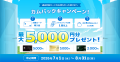 対象カードに再入会&ご利用で最大5,000円分プレゼン 対象カードに再入会&ご利用で最大5,000円分プレゼン