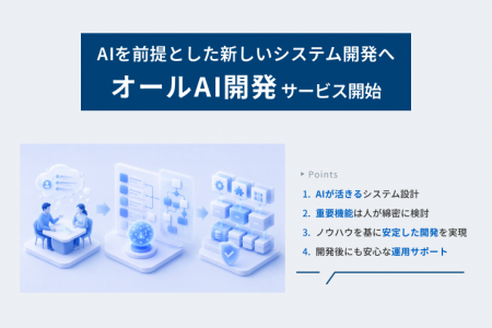 【LYZON】AIを前提とした新しいシステム開発へ。「オ 【LYZON】AIを前提とした新しいシステム開発へ。「オ