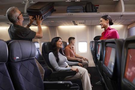 カンタス航空、「エコノミープラス」をA330型機に拡大 カンタス航空、「エコノミープラス」をA330型機に拡大