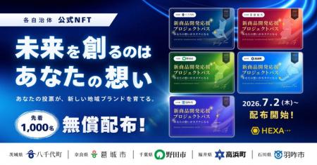 NFTマーケットプレイス「HEXA(ヘキサ)」、内閣府モ NFTマーケットプレイス「HEXA(ヘキサ)」、内閣府モ