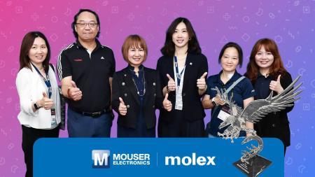 マウザー、Molex社よりAPACの「eカタログ・ディストリ マウザー、Molex社よりAPACの「eカタログ・ディストリ