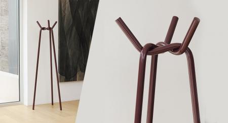 【HAY】倉本仁氏デザインのコートラック「KNIT」にア 【HAY】倉本仁氏デザインのコートラック「KNIT」にア