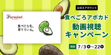 「食べごろを、育てている。」食べごろアボカドの動画 「食べごろを、育てている。」食べごろアボカドの動画