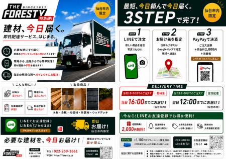 100年以上の歴史を持つ木材店が、足りない資材を最短 100年以上の歴史を持つ木材店が、足りない資材を最短