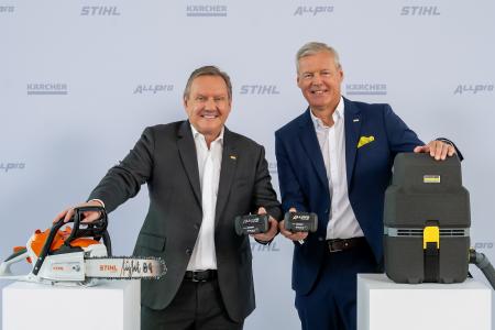 KarcherとSTIHL 、新バッテリーシステムで戦略提携 KarcherとSTIHL 、新バッテリーシステムで戦略提携