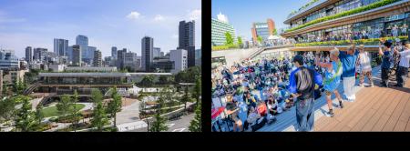 代々木公園エリアに新たな人の流れ「代々木公園BE STA 代々木公園エリアに新たな人の流れ「代々木公園BE STA