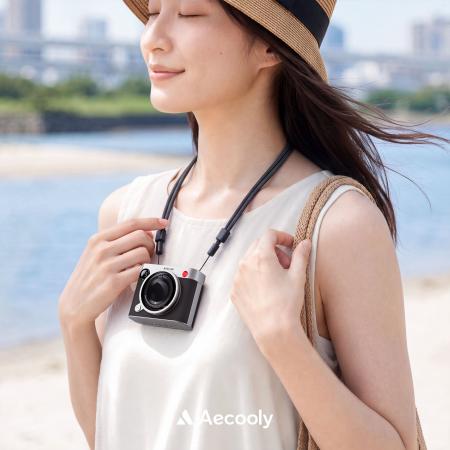 【Aecooly】夏の暑さ対策に。カメラのように持ち歩け 【Aecooly】夏の暑さ対策に。カメラのように持ち歩け
