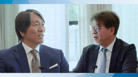 創業80周年記念プロジェクト 松井秀喜氏とBEMAC社長 創業80周年記念プロジェクト 松井秀喜氏とBEMAC社長