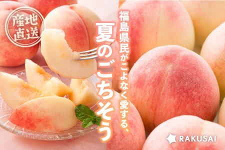福島県民がこよなく愛する『伊達の白桃(福島県産)』 福島県民がこよなく愛する『伊達の白桃(福島県産)』