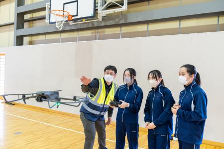 松本のドローン企業ASOLAB.が松本県ケ丘高校で防utf-8 松本のドローン企業ASOLAB.が松本県ケ丘高校で防utf-8