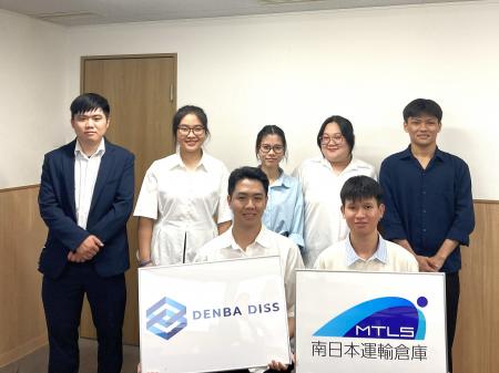 ベトナムの大学生をインターンシップ第7期生として受 ベトナムの大学生をインターンシップ第7期生として受