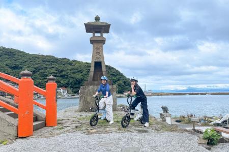 境港から美保関へ、電動サイクルでつなぐ新しい旅の形 境港から美保関へ、電動サイクルでつなぐ新しい旅の形