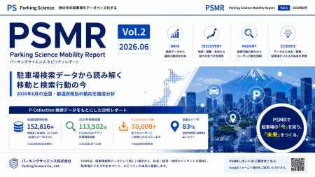 検索件数は減少、検索距離は約20%拡大。駐車場検索デ 検索件数は減少、検索距離は約20%拡大。駐車場検索デ