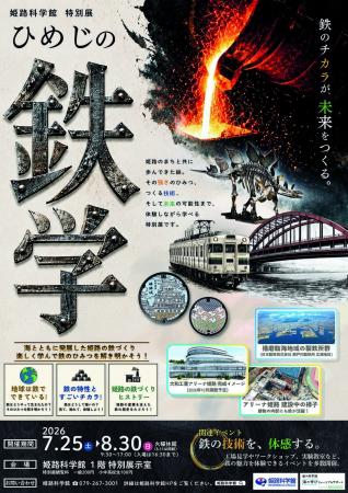 姫路科学館 特別展「ひめじの鉄学」の開催について 姫路科学館 特別展「ひめじの鉄学」の開催について