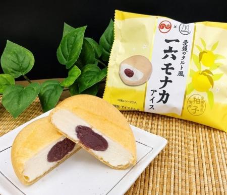 愛媛県菓子工業組合監修、株式会社一六とのコラボアイ 愛媛県菓子工業組合監修、株式会社一六とのコラボアイ