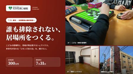 こどもの居場所と若者シェアハウスが存続の岐路に。練 こどもの居場所と若者シェアハウスが存続の岐路に。練