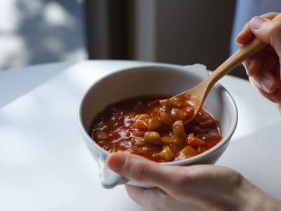 Makuakeで目標金額の122%を達成した具沢山の食べるス Makuakeで目標金額の122%を達成した具沢山の食べるス