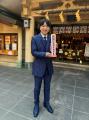 演歌歌手・須賀亮雄、縁の地「四谷 須賀神社」で2n 演歌歌手・須賀亮雄、縁の地「四谷 須賀神社」で2n